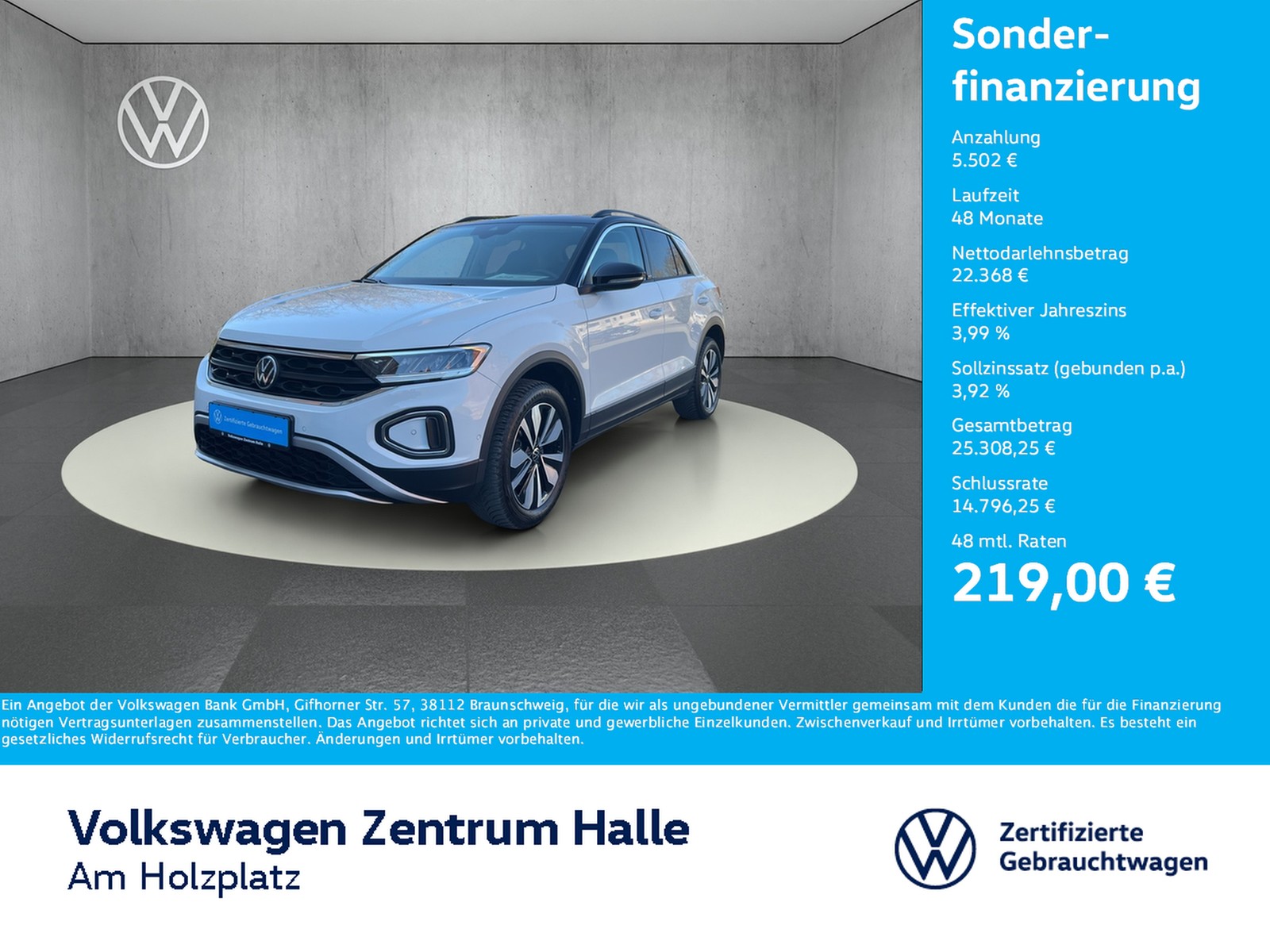 VW T-Roc 1.5 TSI Move DSG